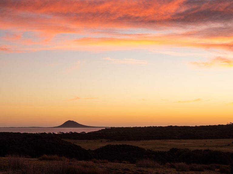 Flinders Island sunset Flinders Island sunset
