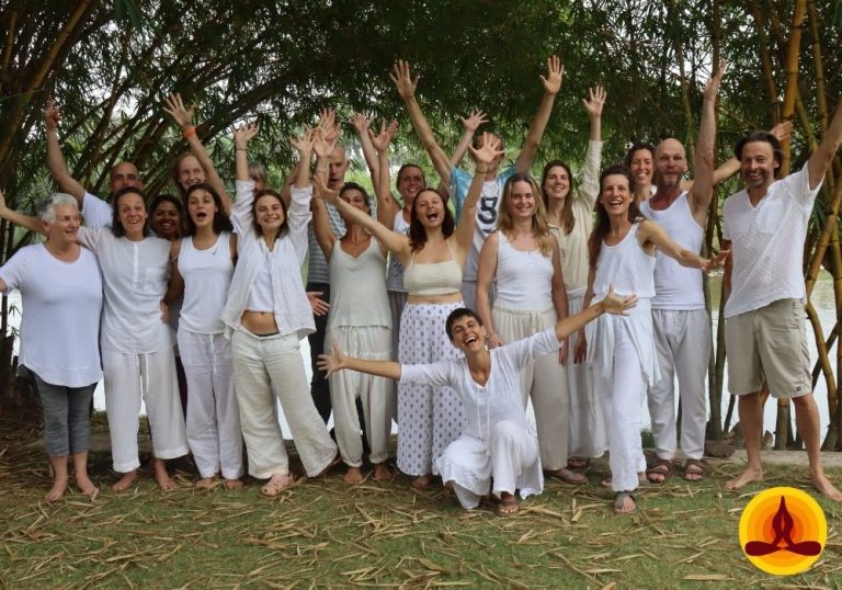 21 Day Pancha Kosha Detoxification Retreat with Yoga in Mysore KarnatakaIndia happy people 768x538