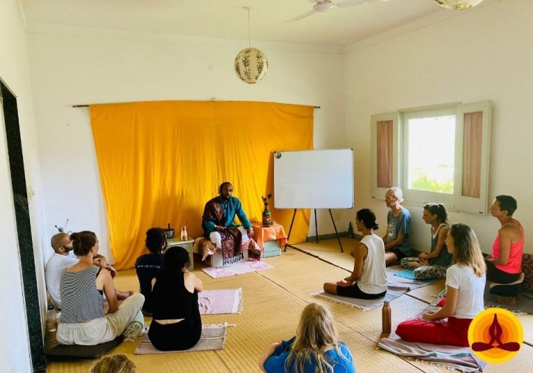 21 Day Pancha Kosha Detoxification Retreat with Yoga in Mysore KarnatakaIndia philosophy class 768x538