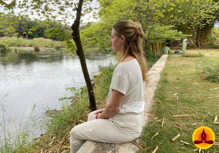 21 Day Pancha Kosha Detoxification Retreat with Yoga in Mysore KarnatakaIndia river side reflection 768x538