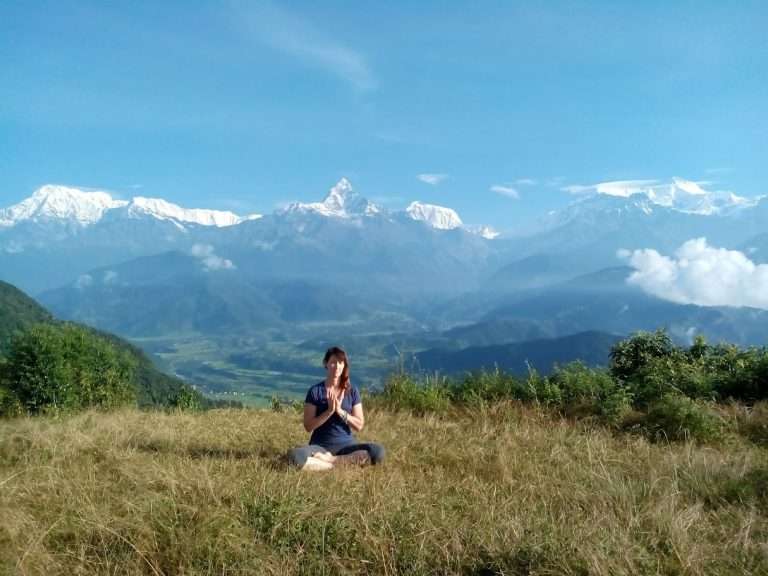sarangkot meditation shree yoga nepal 768x576